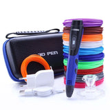 Kit  Completo Caneta 3D Azul