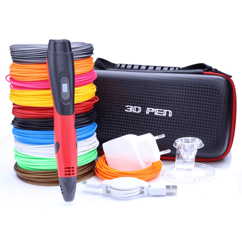 Caneta de Impressão 3D Completo e com Filamentos