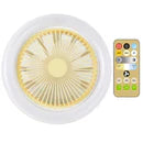 Lâmpada Led Turbo Com Ventilador Embutido