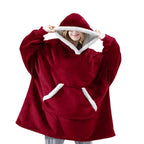 Moletom Cobertor Gigante Com Capuz