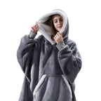 Moletom Cobertor Gigante Com Capuz