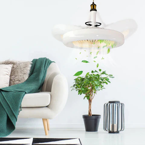 Ventilador de Teto com Luzes de Led Integrada