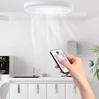 Lâmpada Led Turbo Com Ventilador Embutido