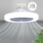 Lâmpada Led Turbo Com Ventilador Embutido
